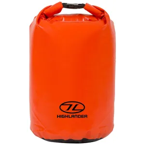 Highlander Orange PVC Waterproof Dry Bags 16-29L