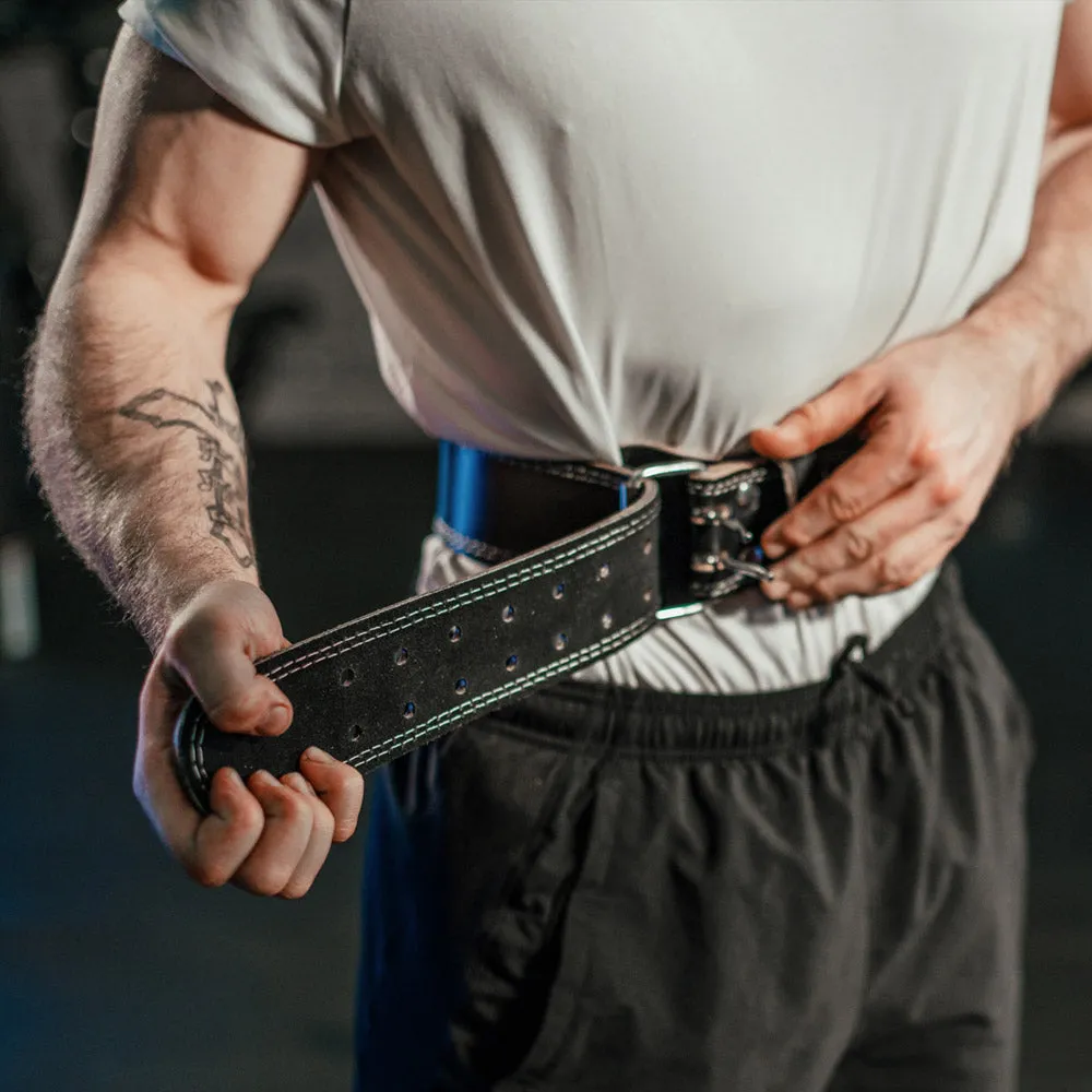 Hit Fitness Leather Weightlifting Belt
