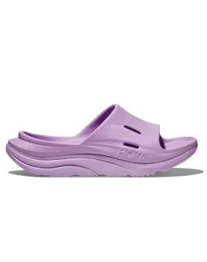 Hoka Ora Recovery Slide 3 Unisexe Violet Bloom / Violet Bloom - FINAL SALE