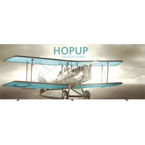 Hopup 20ft Straight Full Height Tension Fabric Display