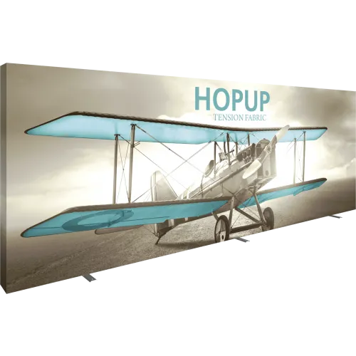 Hopup 20ft Straight Full Height Tension Fabric Display