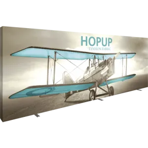 Hopup 20ft Straight Full Height Tension Fabric Display