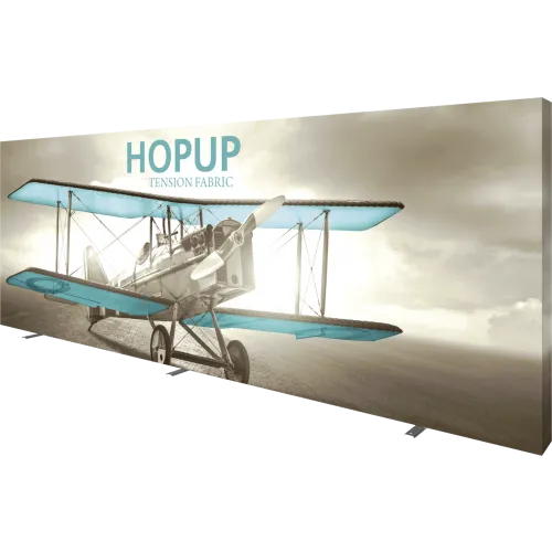 Hopup 20ft Straight Full Height Tension Fabric Display