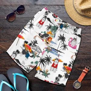 Husky-Summer Beach Mens Shorts