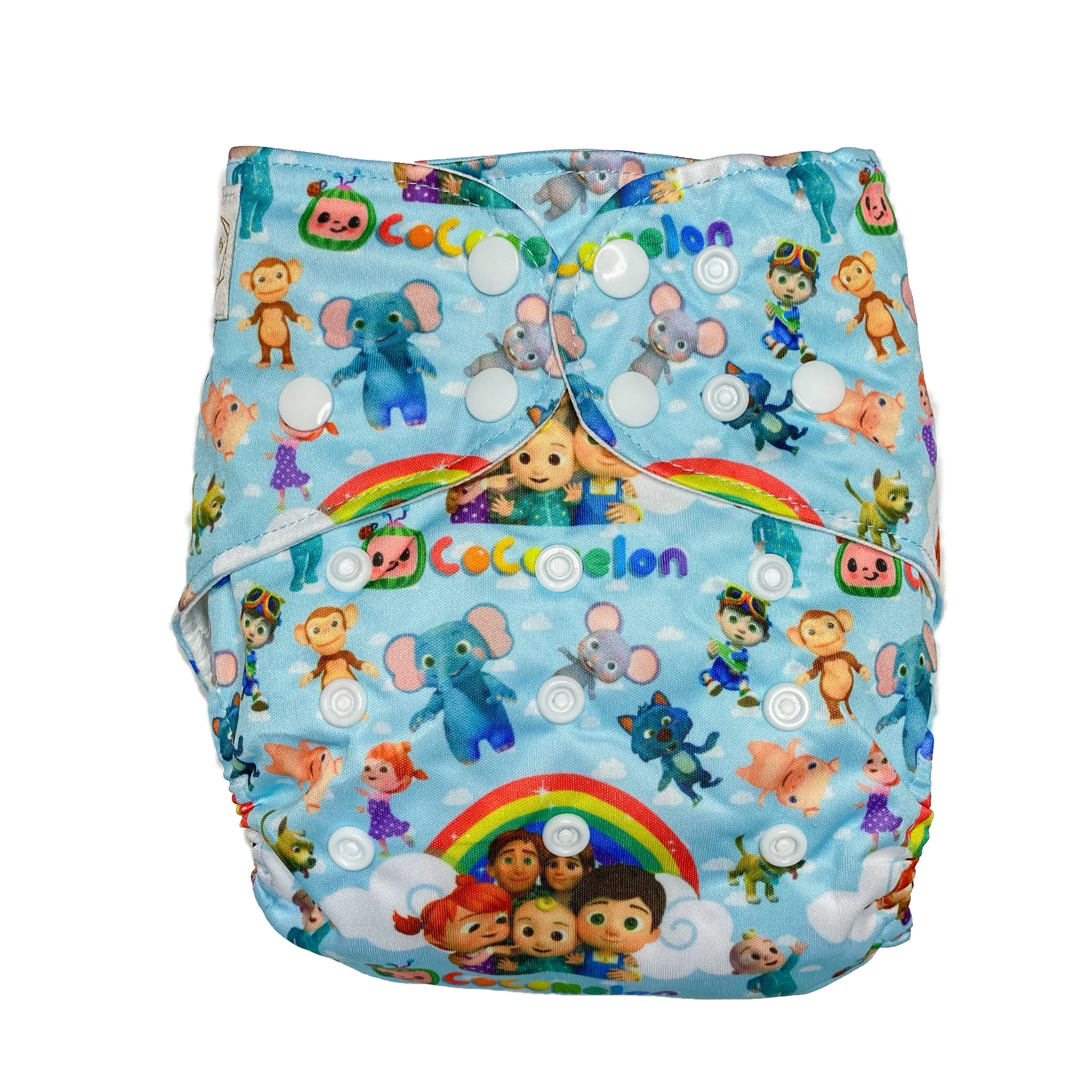 IN-STOCK Forever My Babies Cloth Diaper - CooCooMelon (Upright Print on Front & Back)