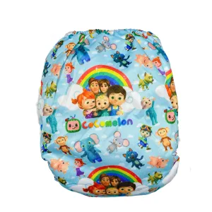 IN-STOCK Forever My Babies Cloth Diaper - CooCooMelon (Upright Print on Front & Back)
