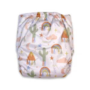 IN-STOCK Forever My Babies Cloth Diaper - Sweet Boho Nature Dreams (Upright Print on Front & Back)
