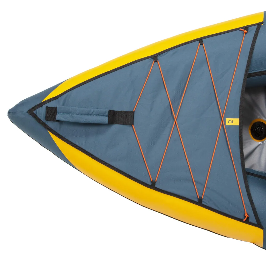 Inflatable 1- or 2-person Touring Canoe-kayak