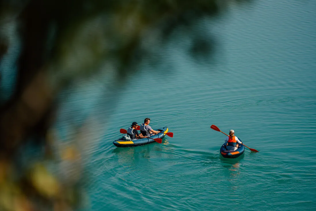 Inflatable 1- or 2-person Touring Canoe-kayak