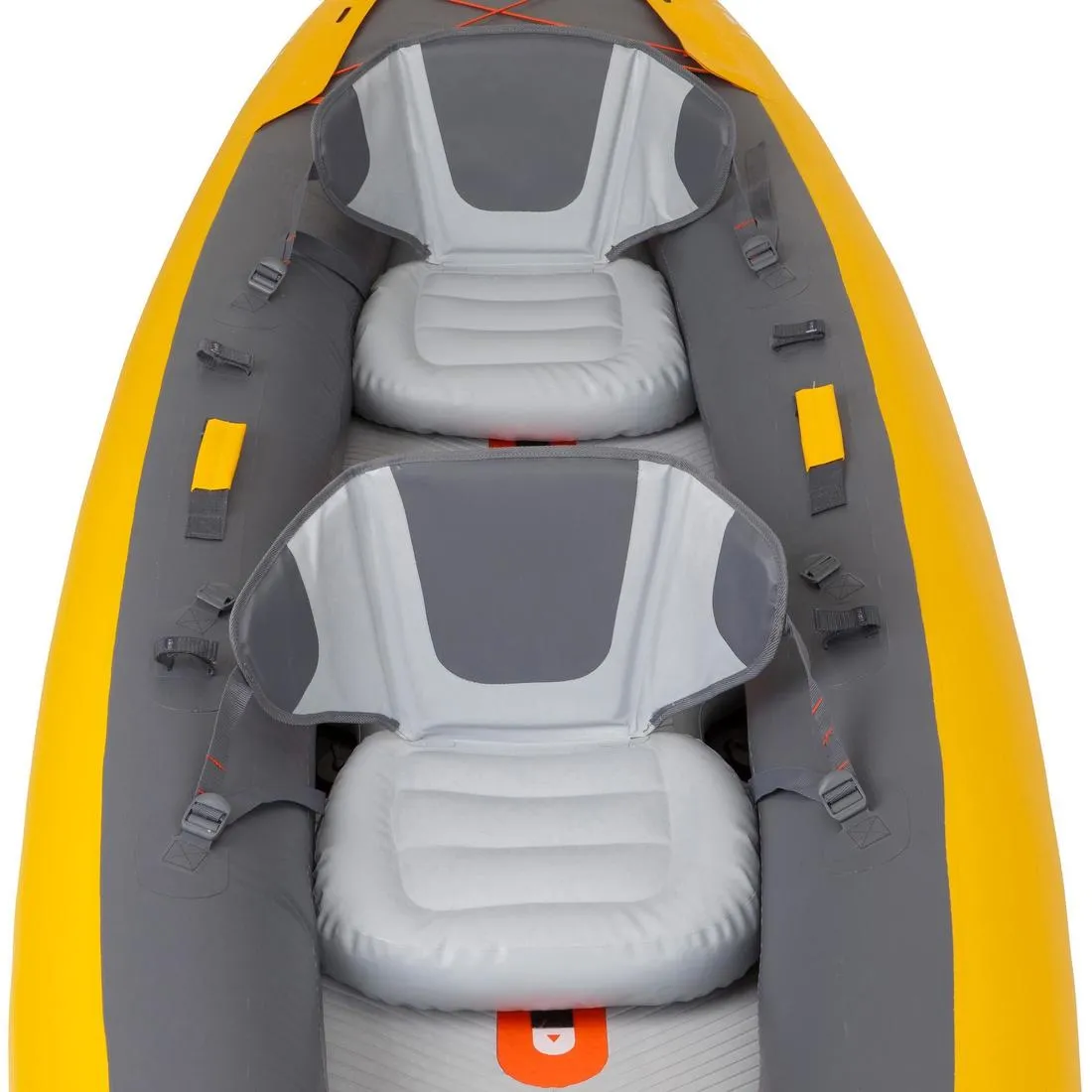 Inflatable 2 person touring Kayak High Pressure Bottom - X100 