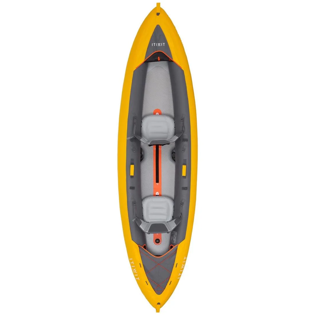 Inflatable 2 person touring Kayak High Pressure Bottom - X100 