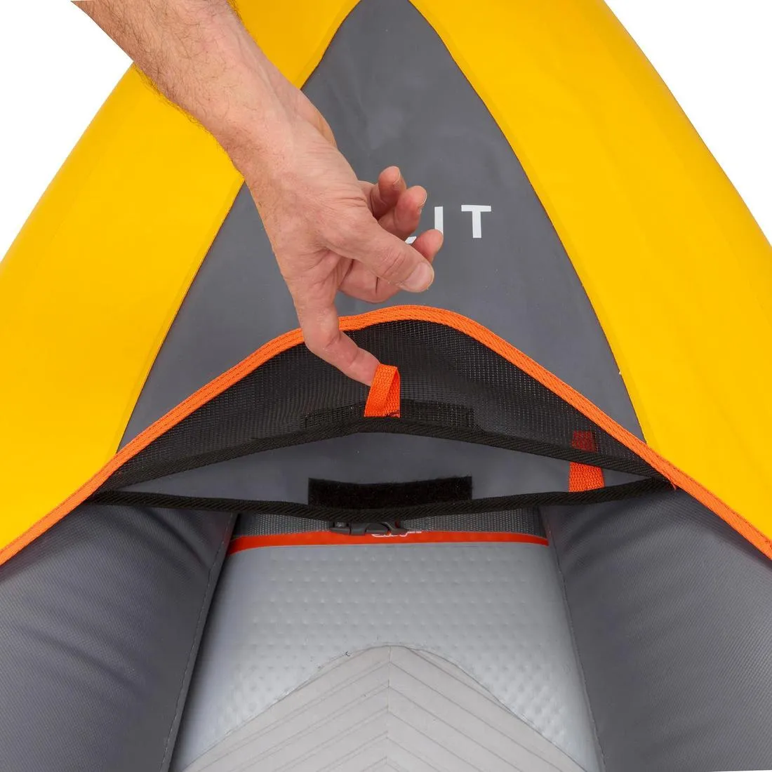 Inflatable 2 person touring Kayak High Pressure Bottom - X100 