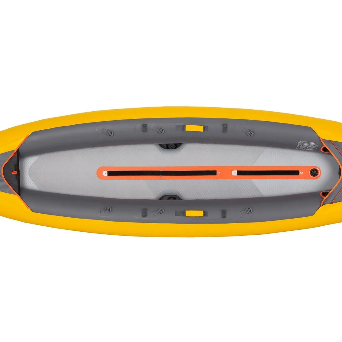 Inflatable 2 person touring Kayak High Pressure Bottom - X100 