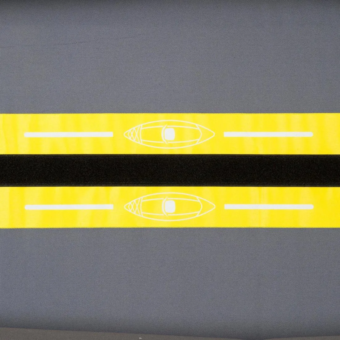 INFLATABLE TOURING KAYAK 1 PLACE YELLOW