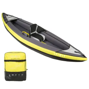 INFLATABLE TOURING KAYAK 1 PLACE YELLOW