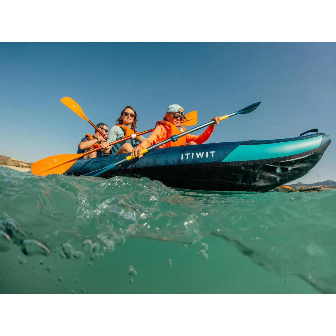 Inflatable Touring Kayak 2-3-person
