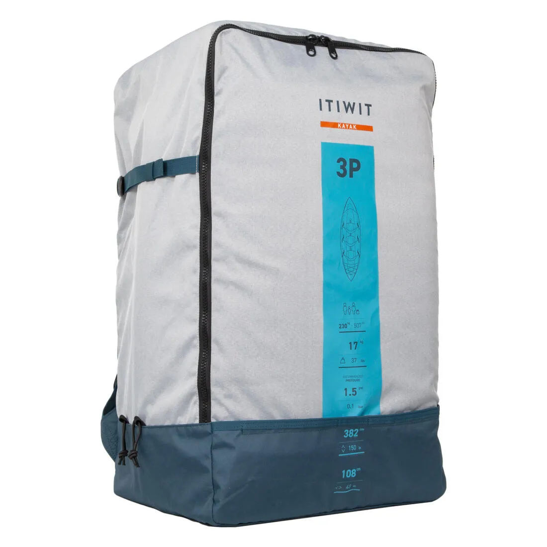 Inflatable Touring Kayak 2-3-person