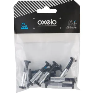 Inline Skating Screw Pack: 8 1 screws & spacers plastic frame 6 mm axles