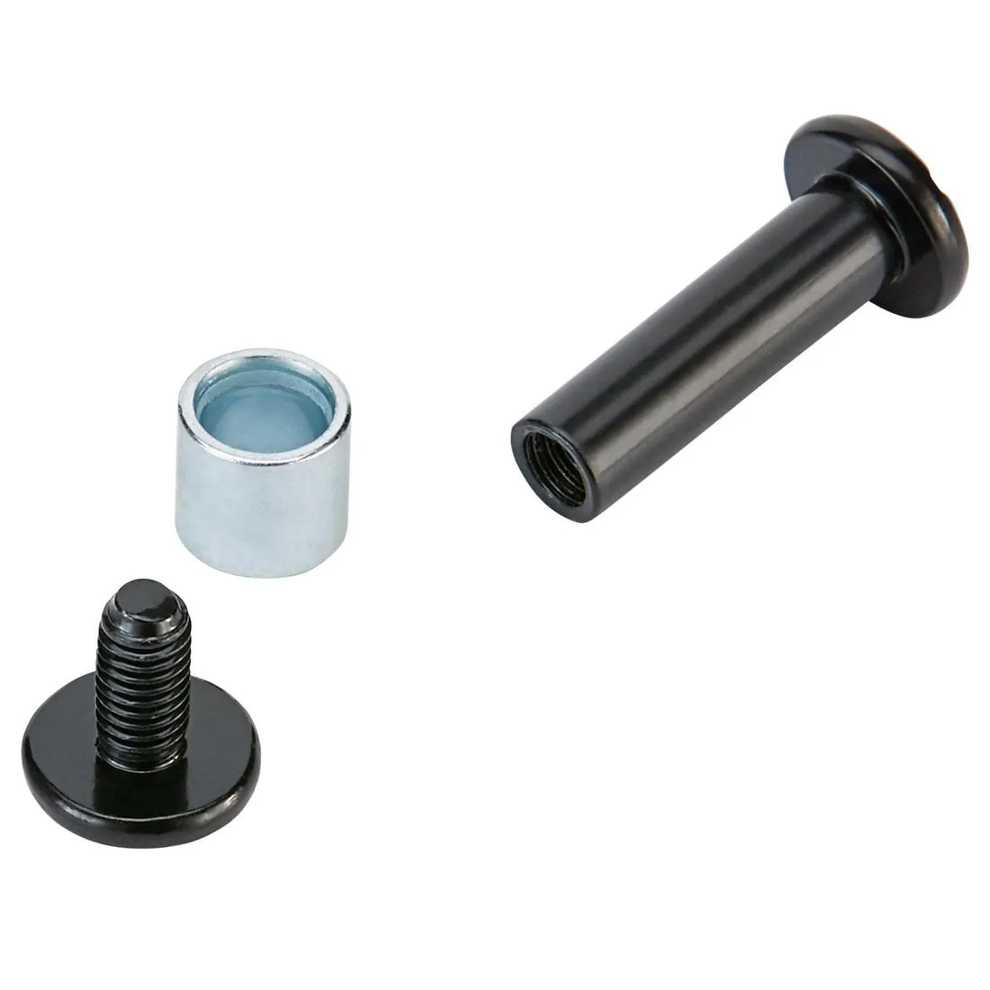 Inline Skating Screws Pack:8 1 Screws and 8 Spacers - Aluminium Frame 8 mm Axles