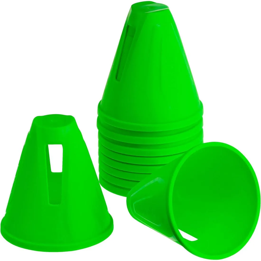 Inline Skating Slalom Cones 10-Pack