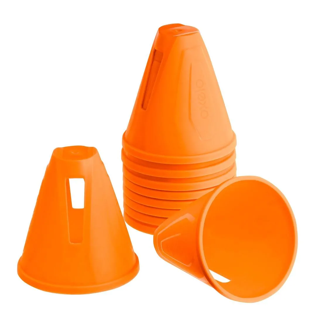 Inline Skating Slalom Cones 10-Pack