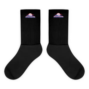 Intermountain Volleyball Black Socks