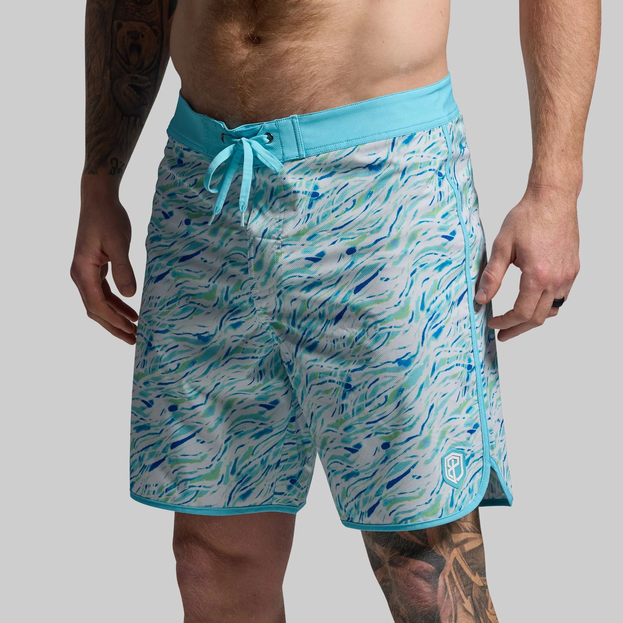 Island Short 8" (Blue Waves)