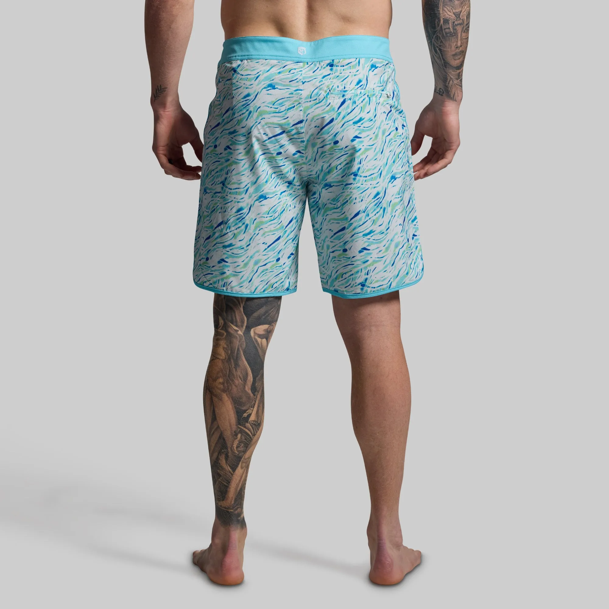 Island Short 8" (Blue Waves)