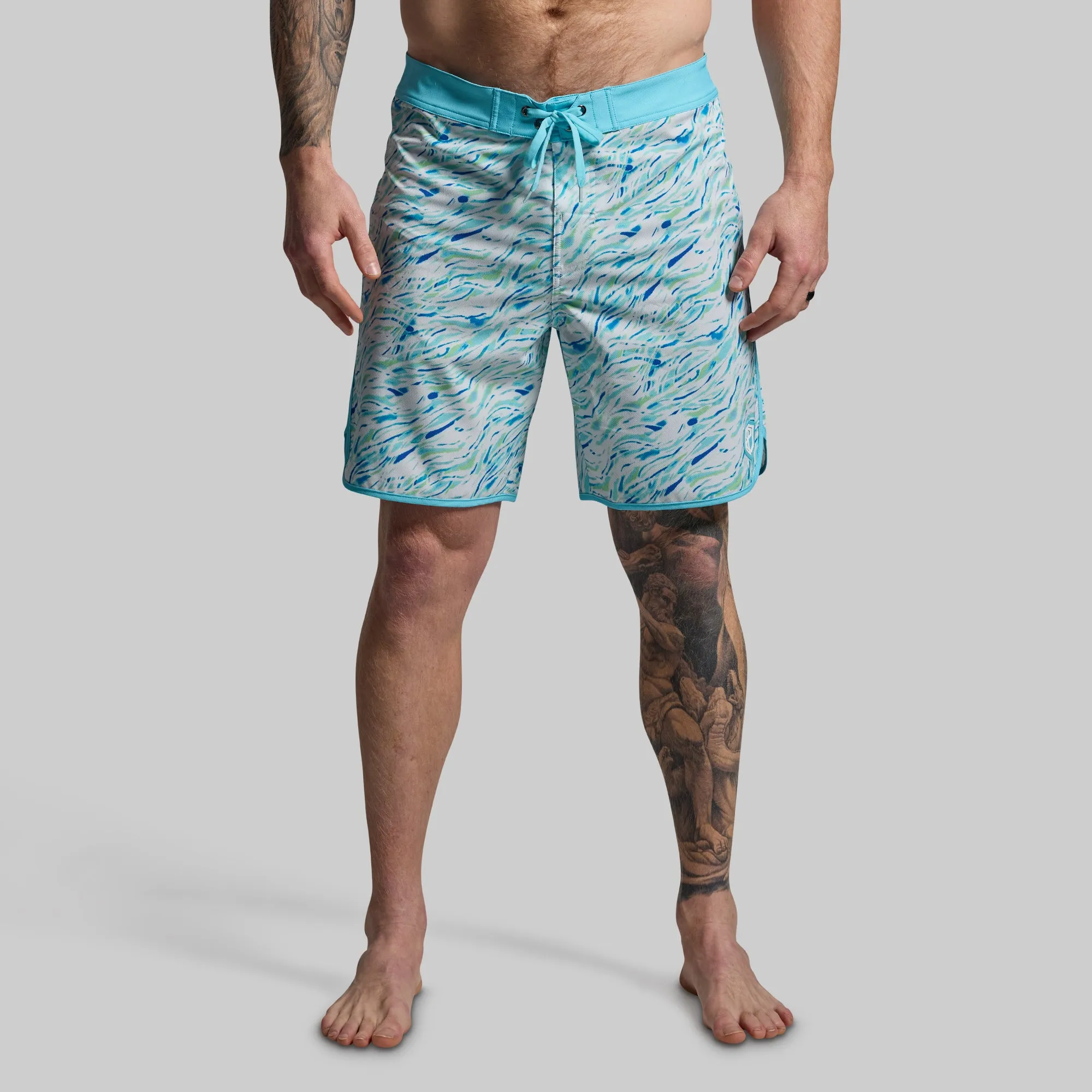 Island Short 8" (Blue Waves)