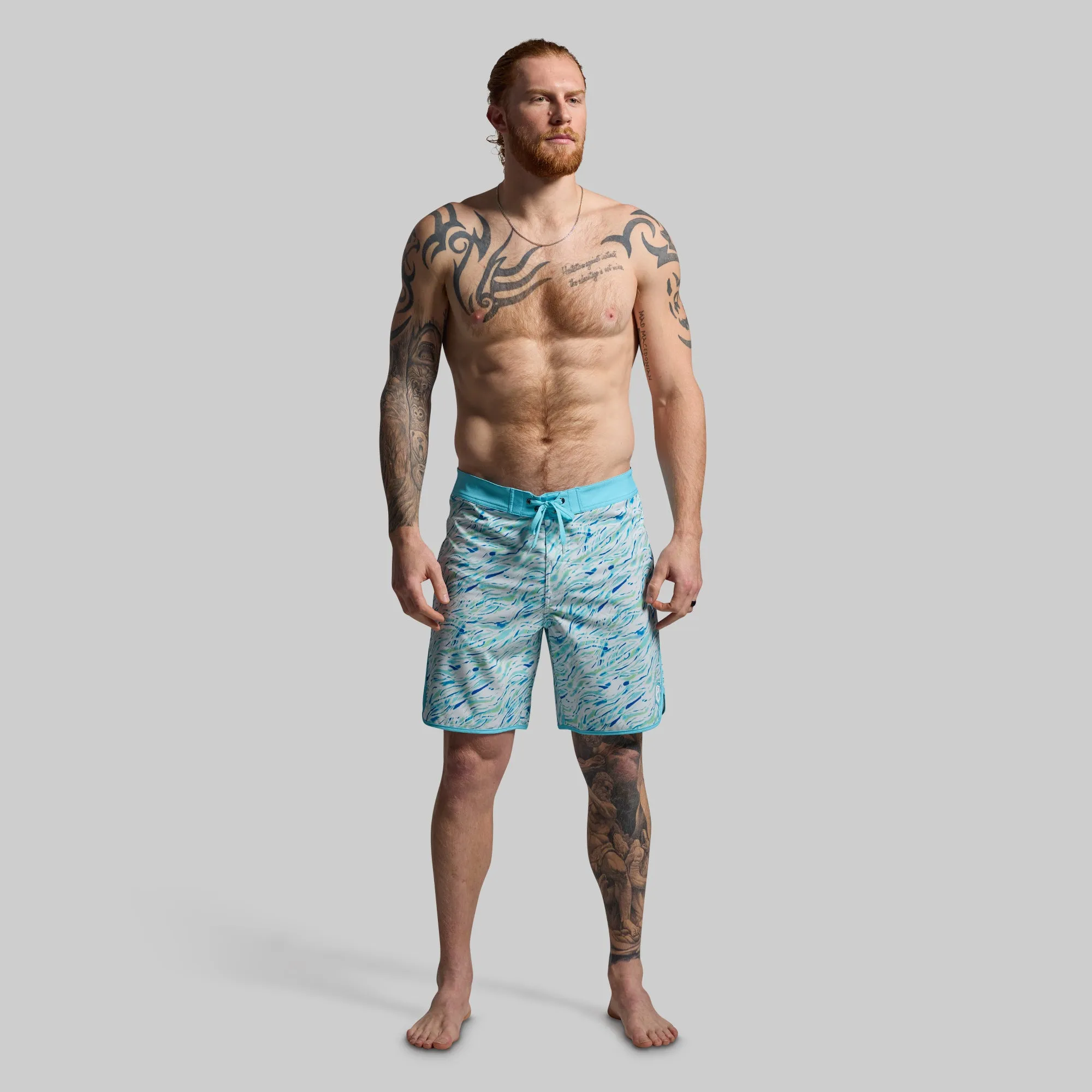 Island Short 8" (Blue Waves)