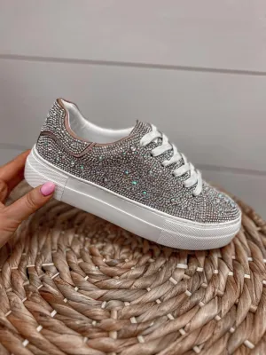 Julia Rhinestone Sneaker