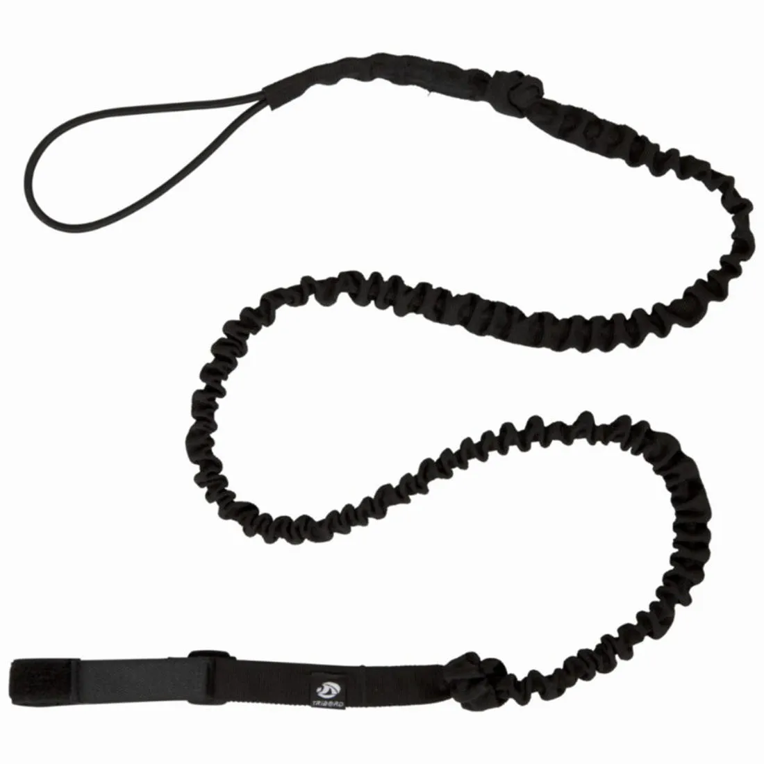 Kayak Paddle Elastic Leash Black