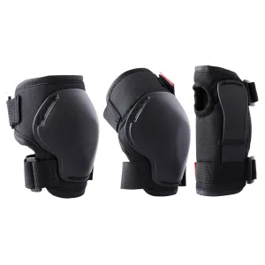 Kids' 2 x 3-Piece Skating Skateboard Scooter Protective Gear 100 - Black