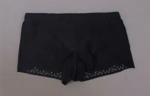 Kona Sol Women's Laser Cut Swim Shorts Black Large