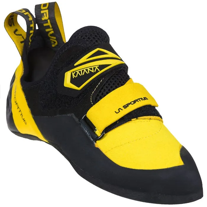La Sportiva Katana Velcro Mens Climbing Shoe - Yellow/Black