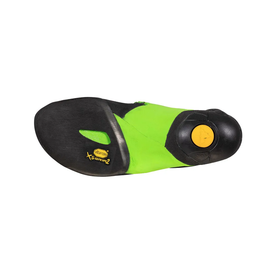 La Sportiva Skwama Mens Vegan Climbing Shoe - Black/Flash Green