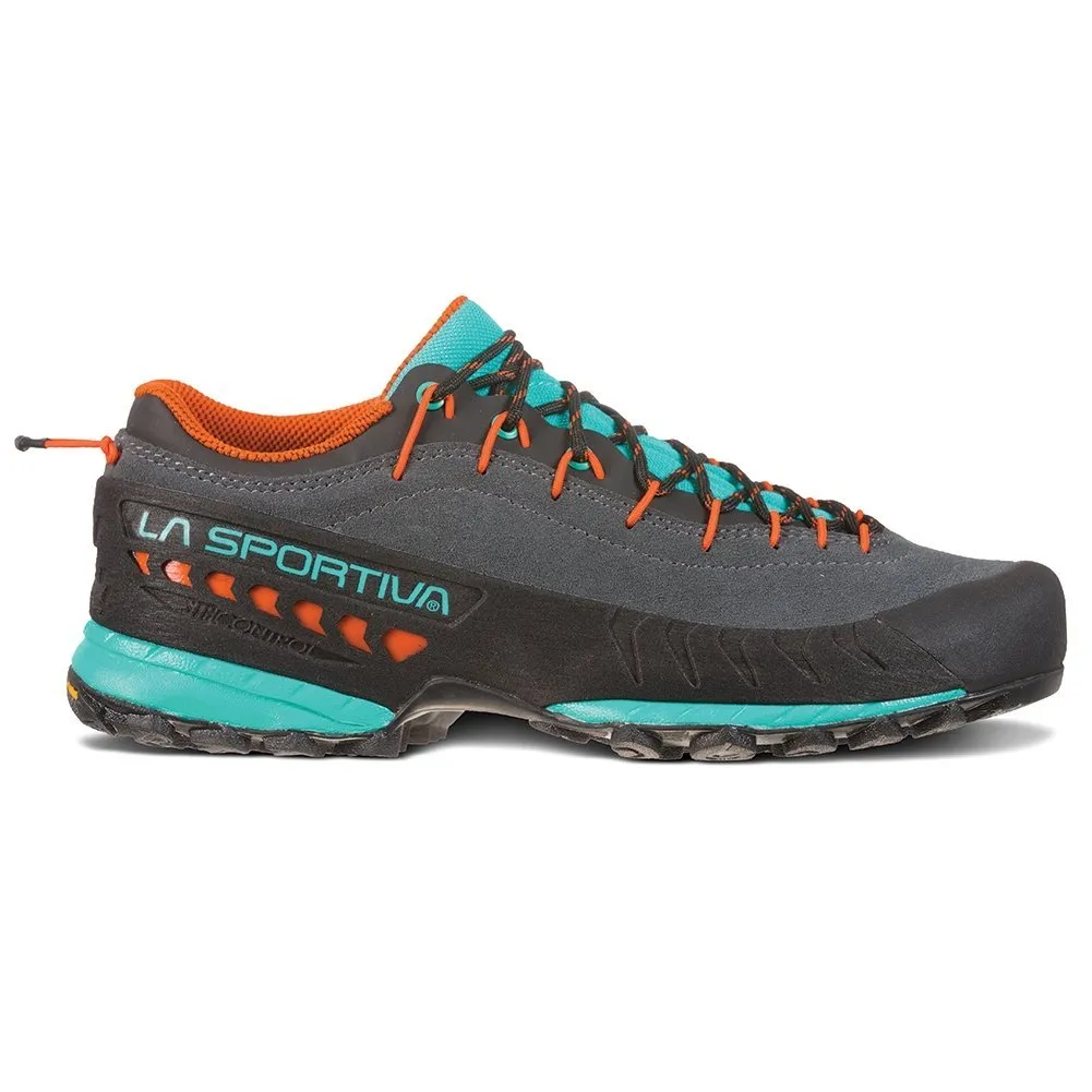 La Sportiva TX4 Womens Approach Shoe - Carbon/Aqua