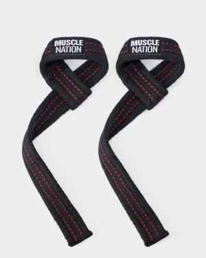 Lifting Straps - Black / Red