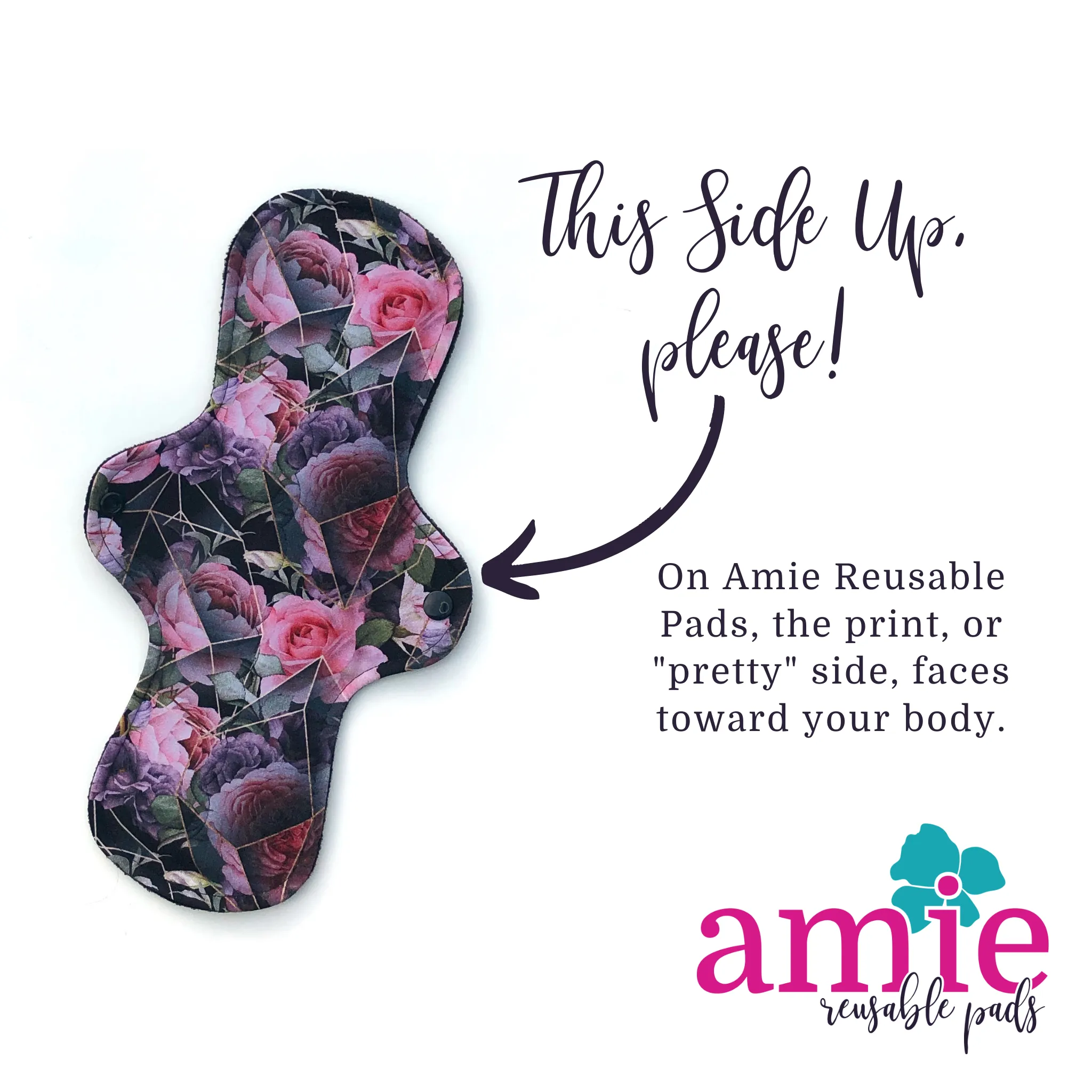 Light Absorbency Reusable Pads: Amie Active