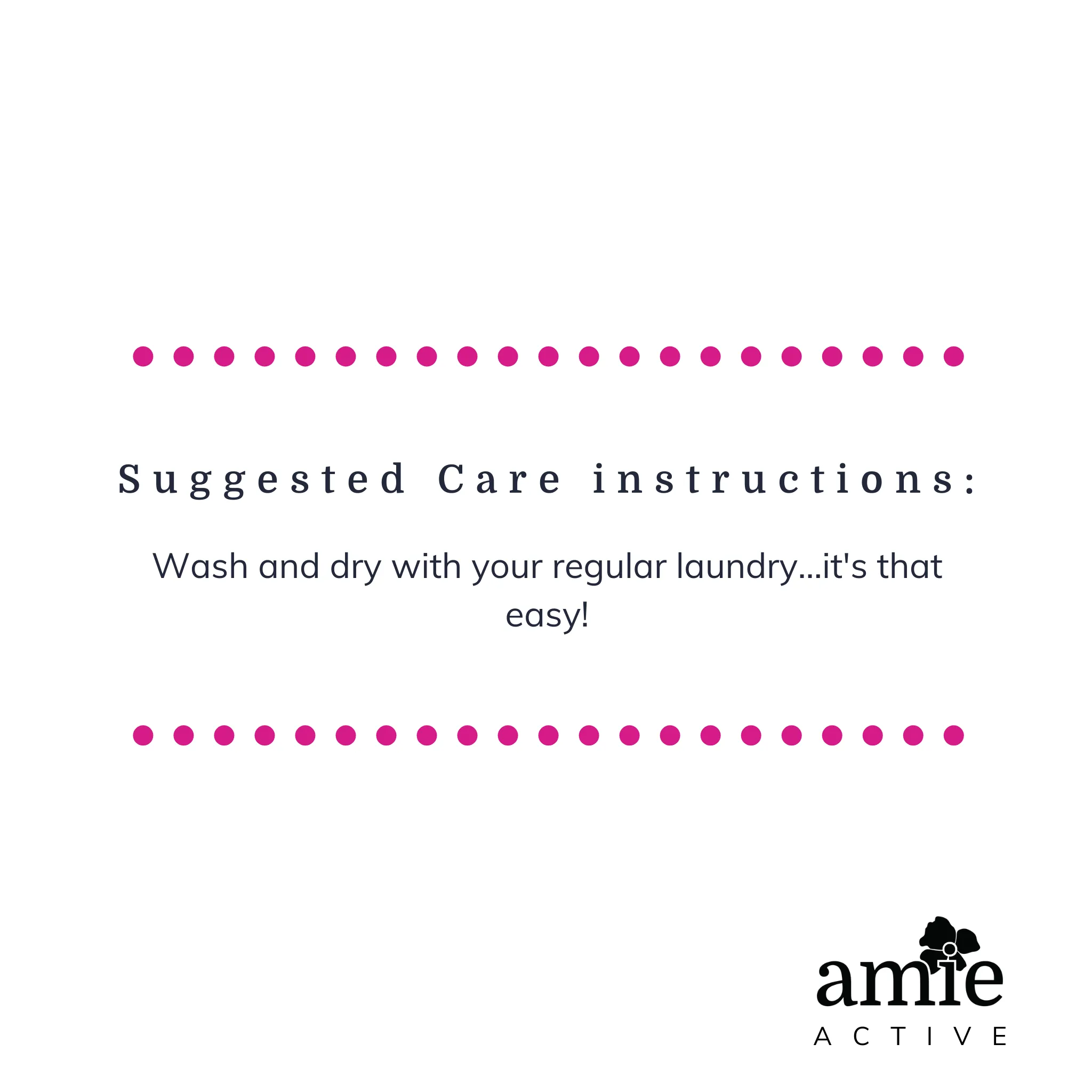 Light Absorbency Reusable Pads: Amie Active