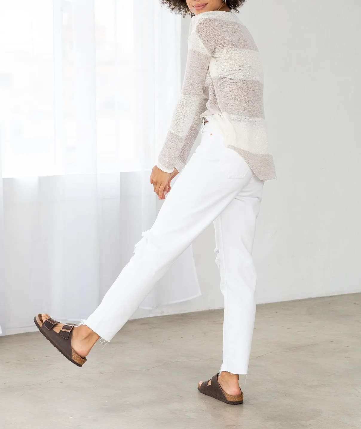 Lightweight Colorblock Pullover