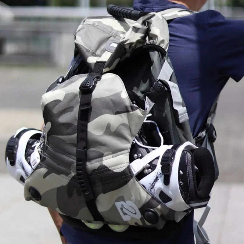 Lightweight HW274 Shoes Skates Quick shipping Backpack Inline Knapsack Double Boots Expert advice Shoulder Roller Carry Skates Skating Rucksack Bag Outdoor