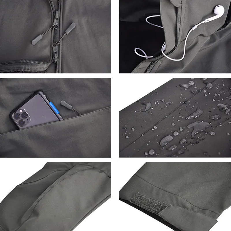 Lightweight Urban Soft Shell Jacket Windproof Men's Coat