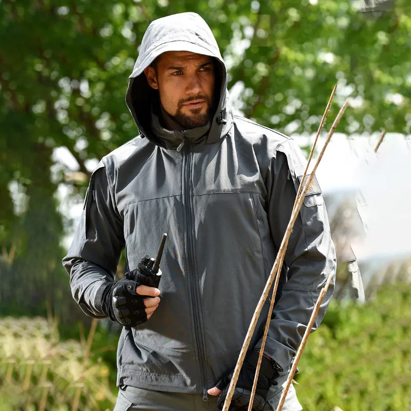 Lightweight Urban Soft Shell Jacket Windproof Men's Coat