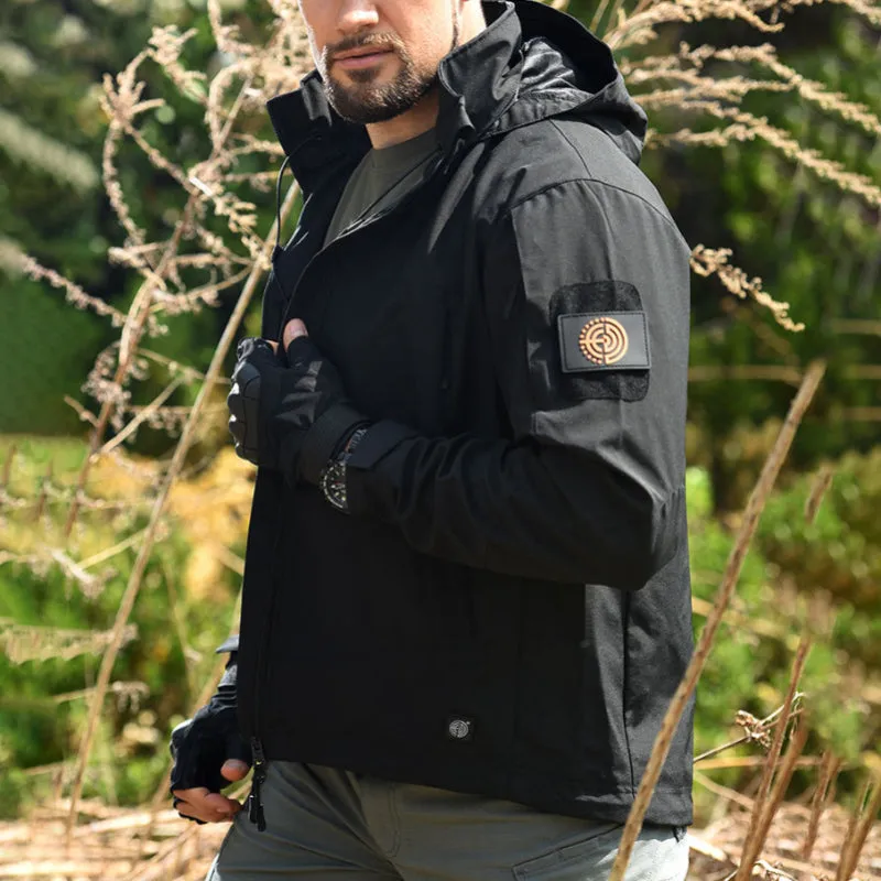 Lightweight Urban Soft Shell Jacket Windproof Men's Coat