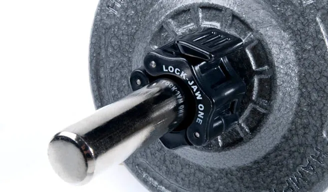 Lock-Jaw One Dumbbell or Barbell Collars 1" SOLD AS A PAIR