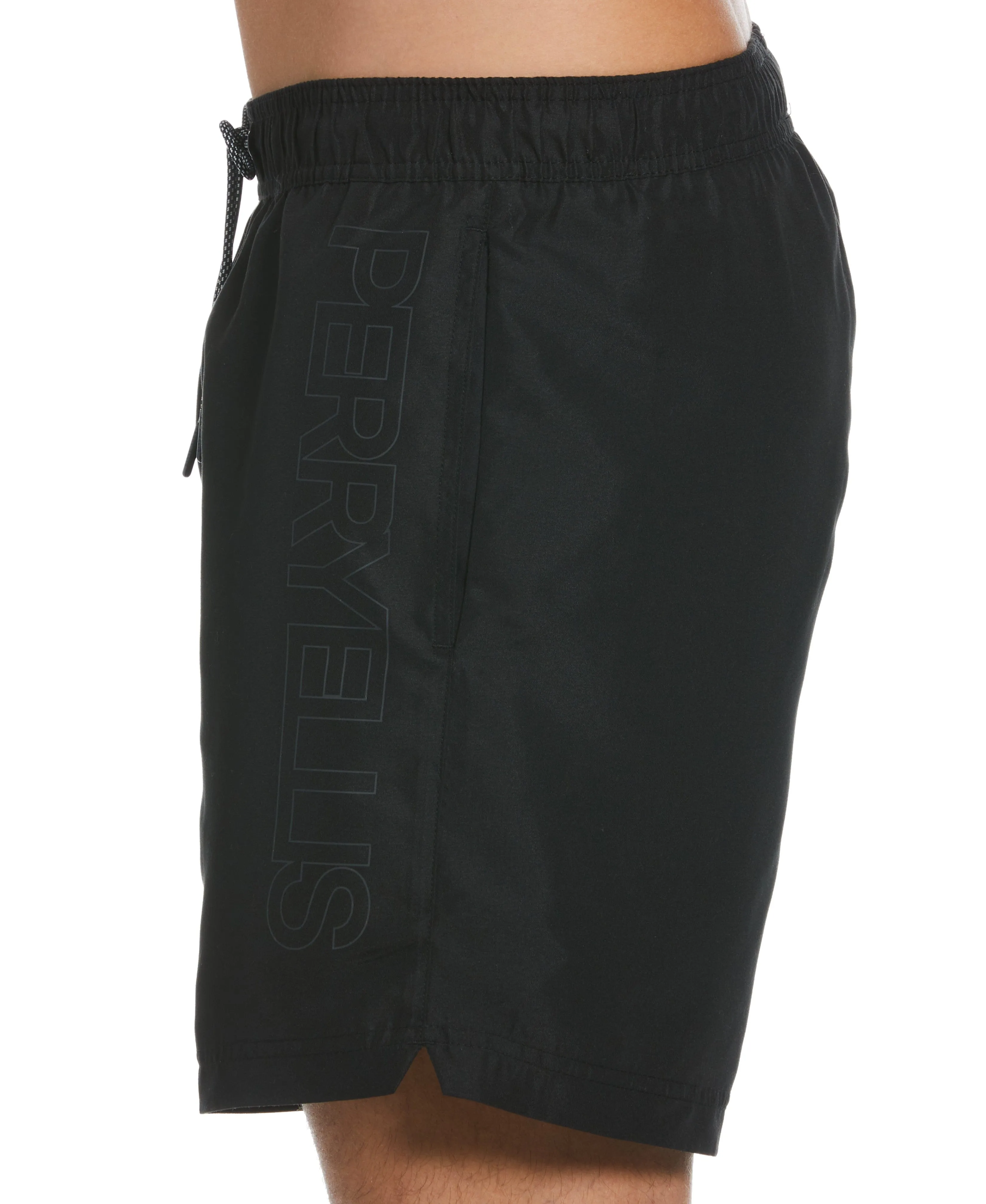 Logo Print Swim Short