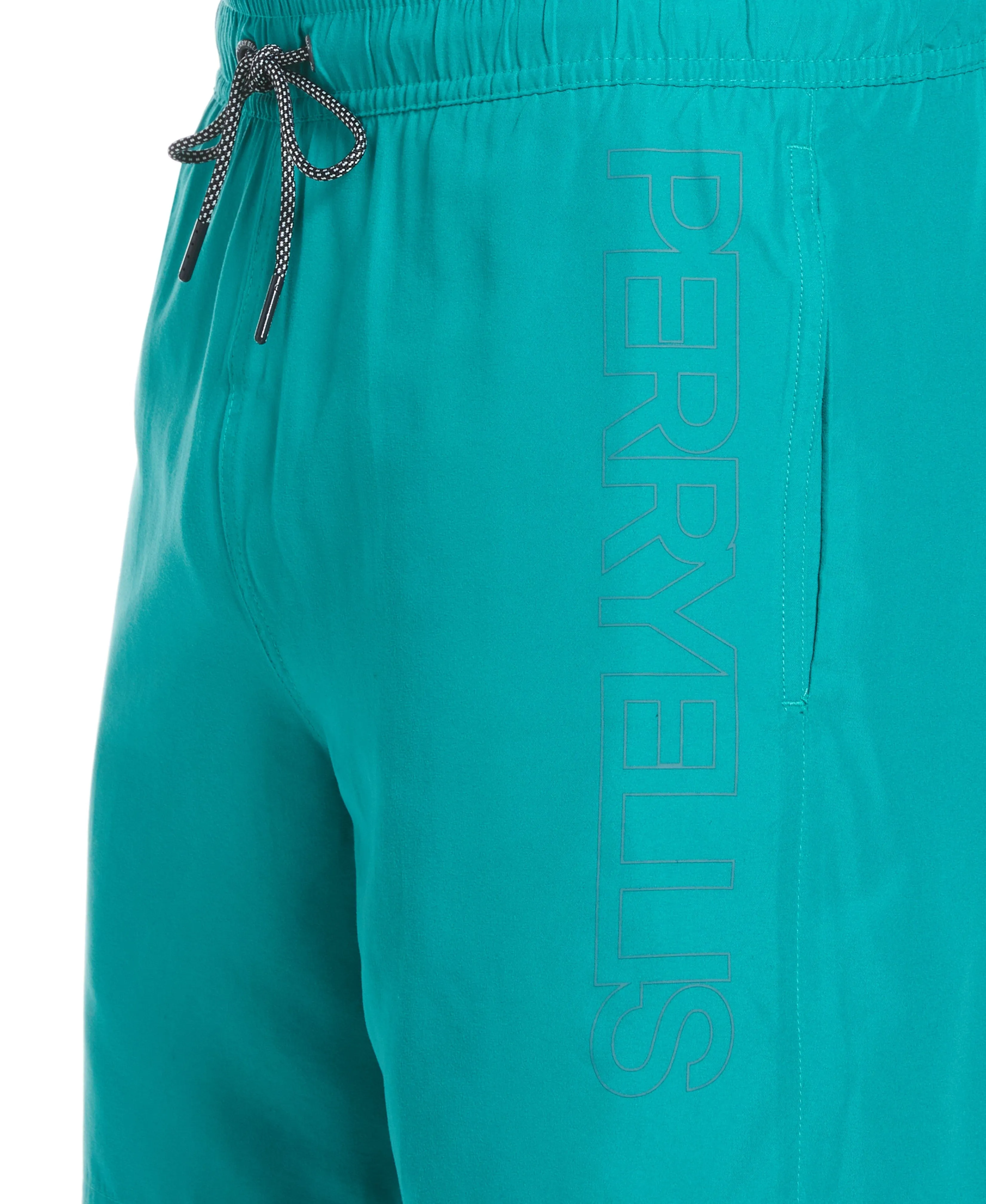 Logo Print Swim Short