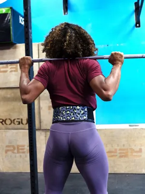 Lucky Leopard Lifting Belt