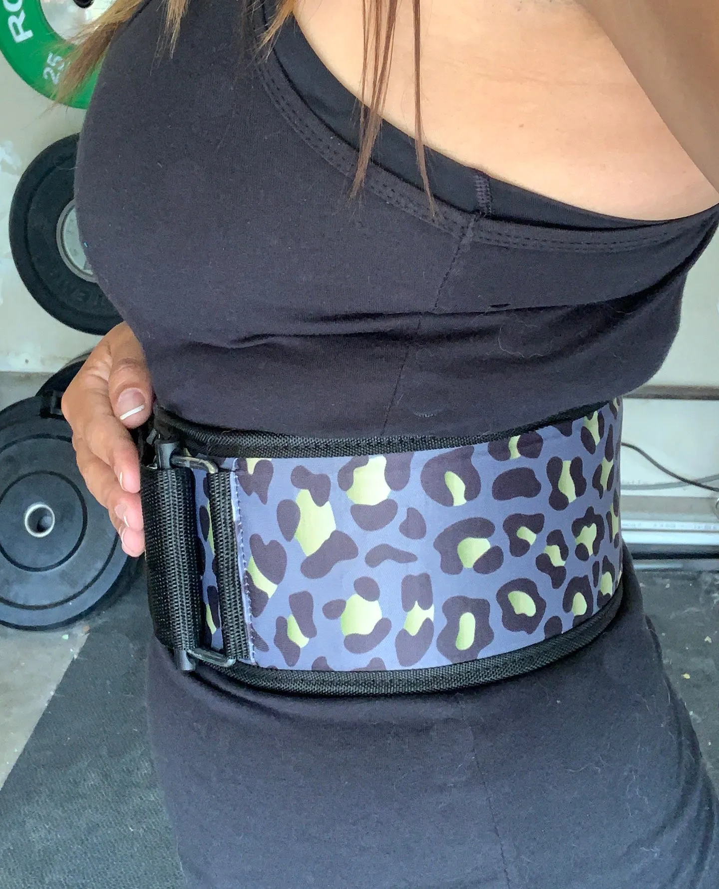 Lucky Leopard Lifting Belt